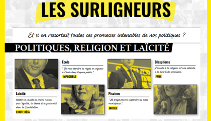 « Politiques, religion et laïcité », par Les Surligneurs