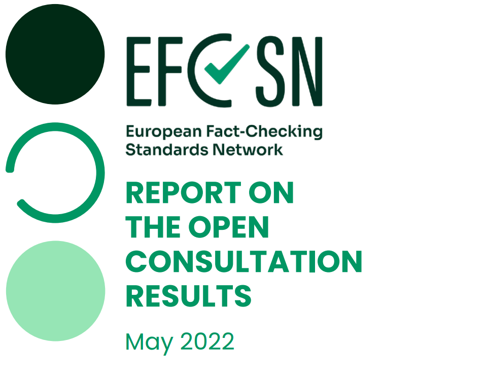 Page de garde du rapport de l'EFCSN 